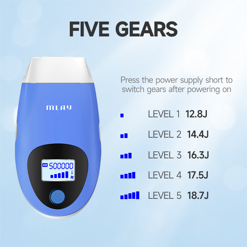 Mlay T3 IPL Hair removal - Rose Gold